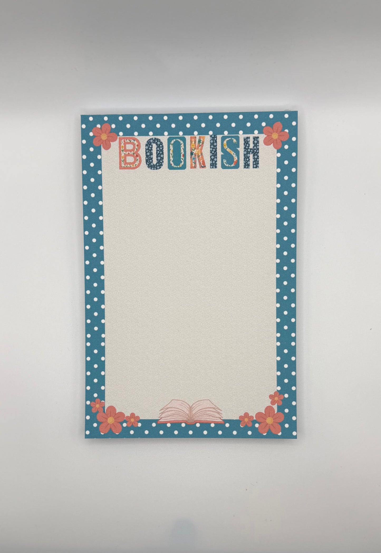 Patchwork Bookish Notepad