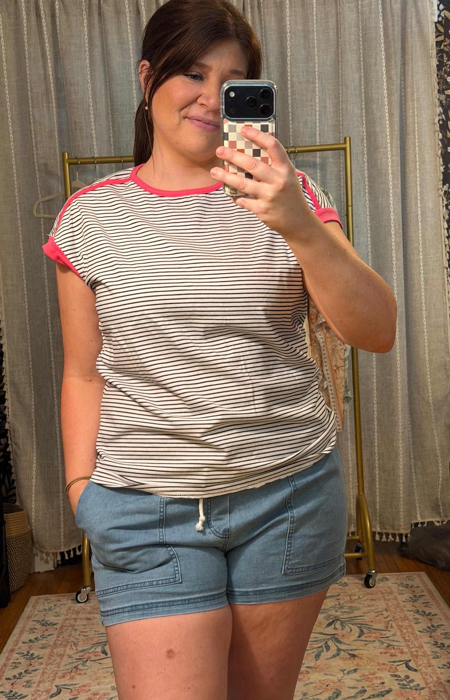 Contrast Trim T-Shirt