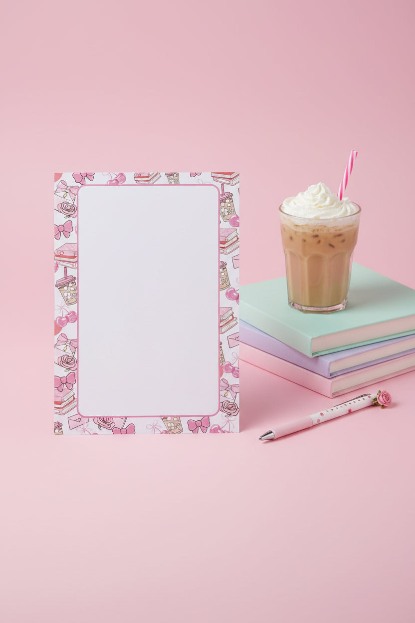 Girly Things Notepad