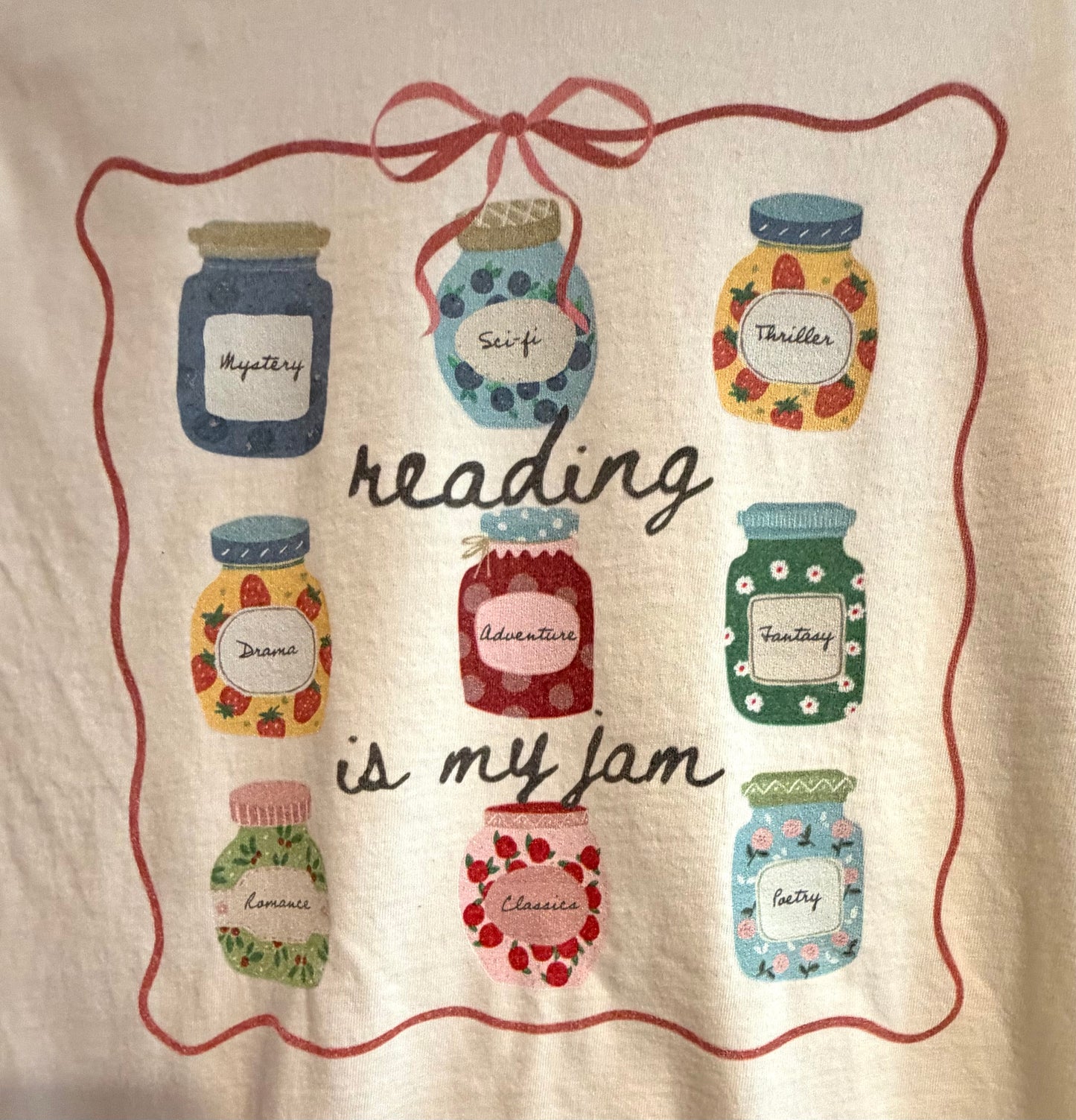 Reading is my Jam Comfort Colors T-Shirt