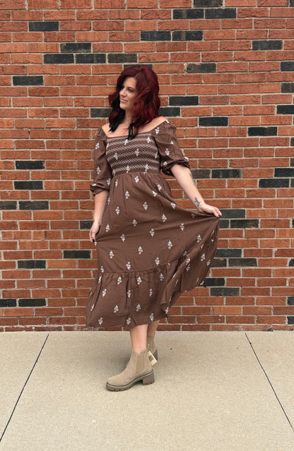 Fall for You Midi Dress