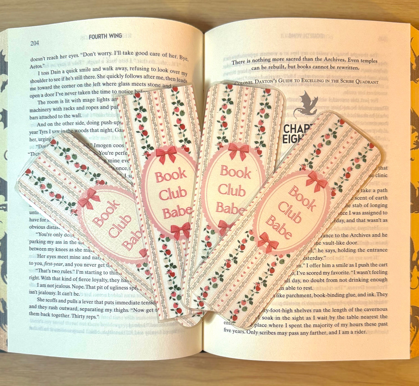 Book Club Babe Bookmark