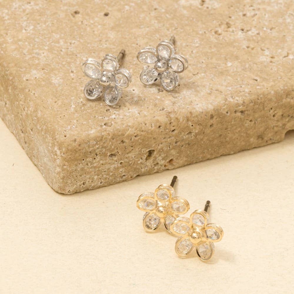 Mini Flower Stud Earrings