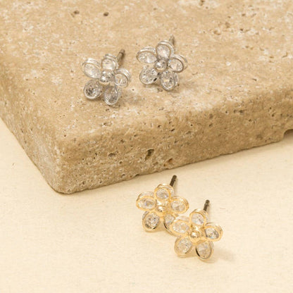 Mini Flower Stud Earrings