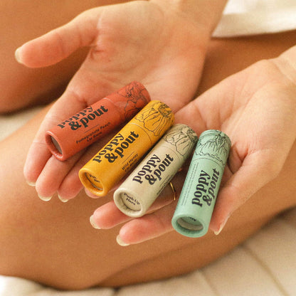 Island Coconut Poppy & Pout Lip Balm