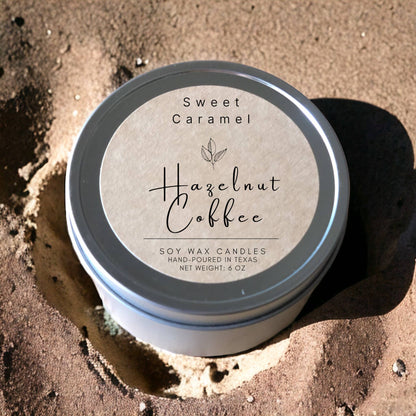 Coffee Soy Candle - 8 oz tins