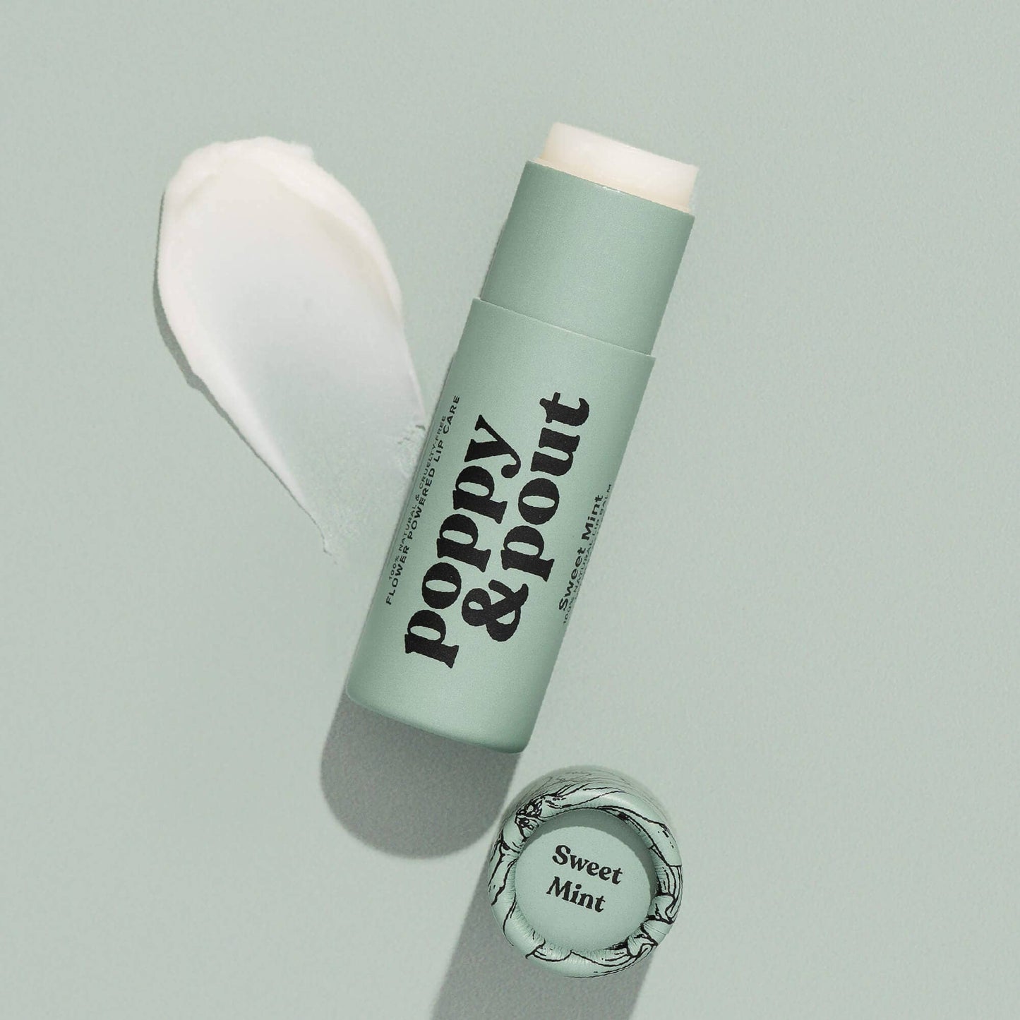 Sweet Mint- Poppy & Pout Lip Balm