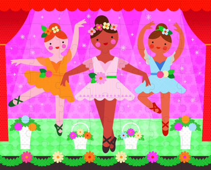 Two Sided On-The-Go Puzzle- Ballerina