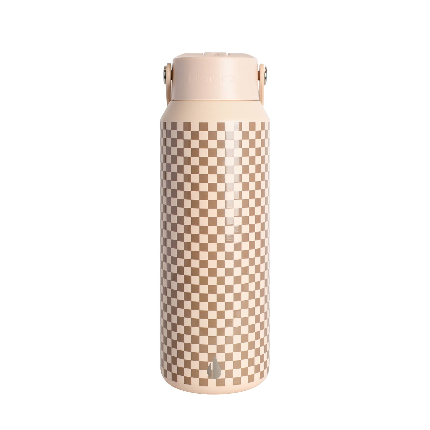 Brown Check- 40 oz Elemental Water Bottle