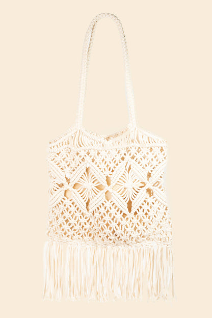 Intricate Woven Pattern Tote Bag
