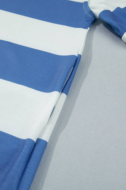 The Nautical Striped Tee Shirt Dress