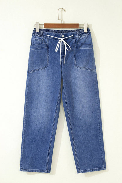 Wrenn Drawstring Waist Jeans
