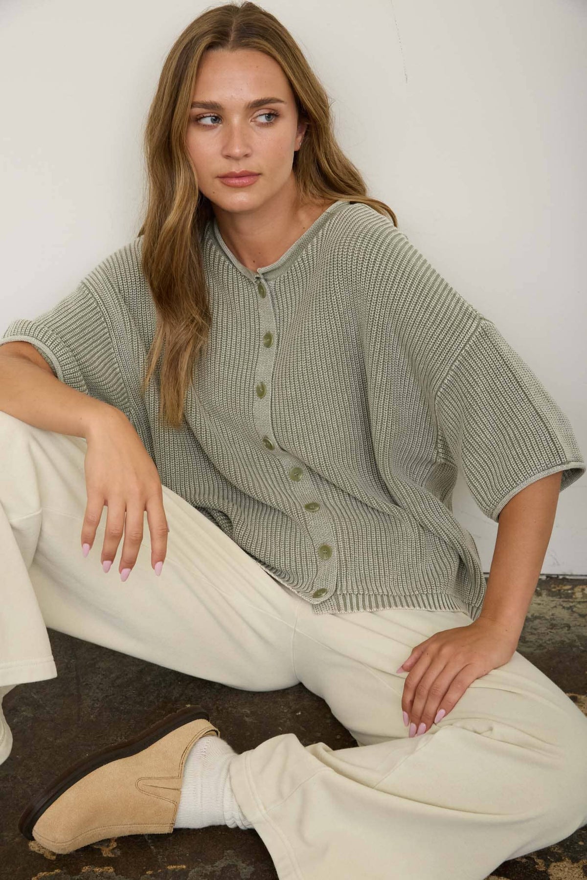 Olivia Short Sleeved Cardigan