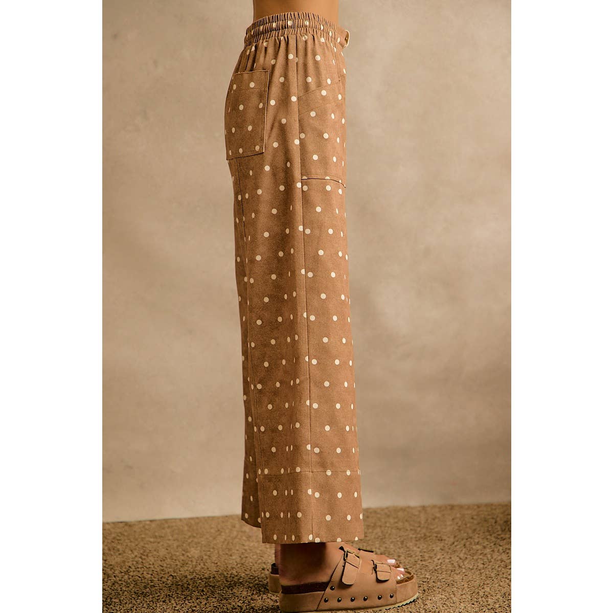 Autumn Polka Dot Denim Pant