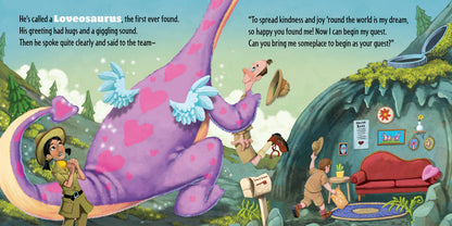How to Catch a Loveosaurus (HC)- Alice Walstead, Andy Elkerton (Illustrator)