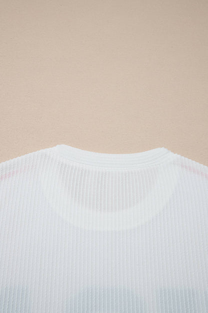 USA Loose Ribbed Top