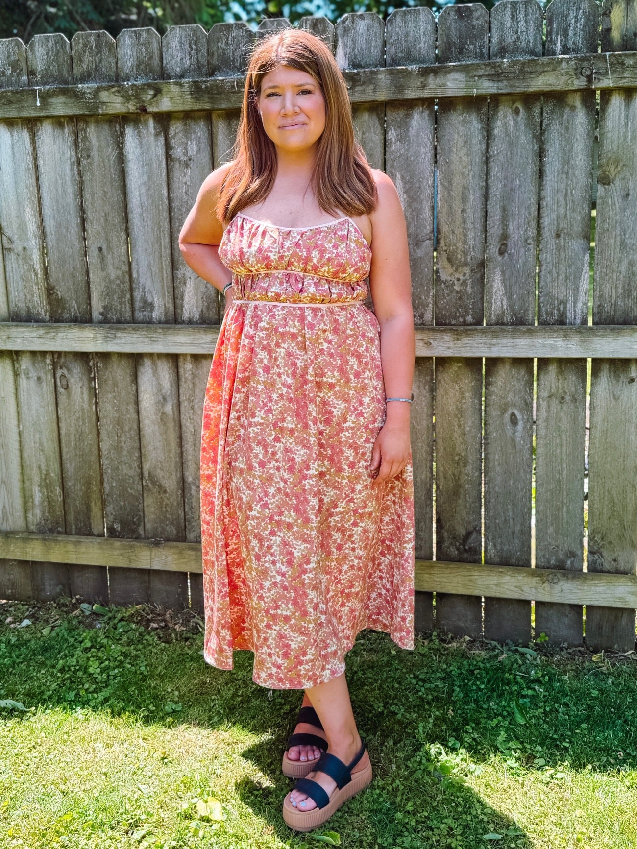 The Ginger Midi Dress – Kristen's Book Boutique